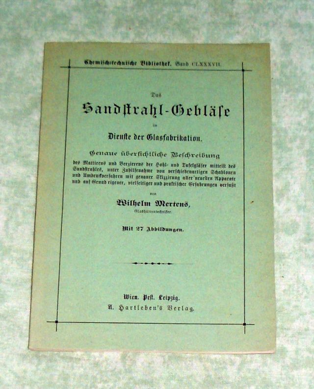 Mertens, Sandstrahl-Gebläse